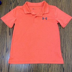 Under Armour Polo size 6 Bright Orange